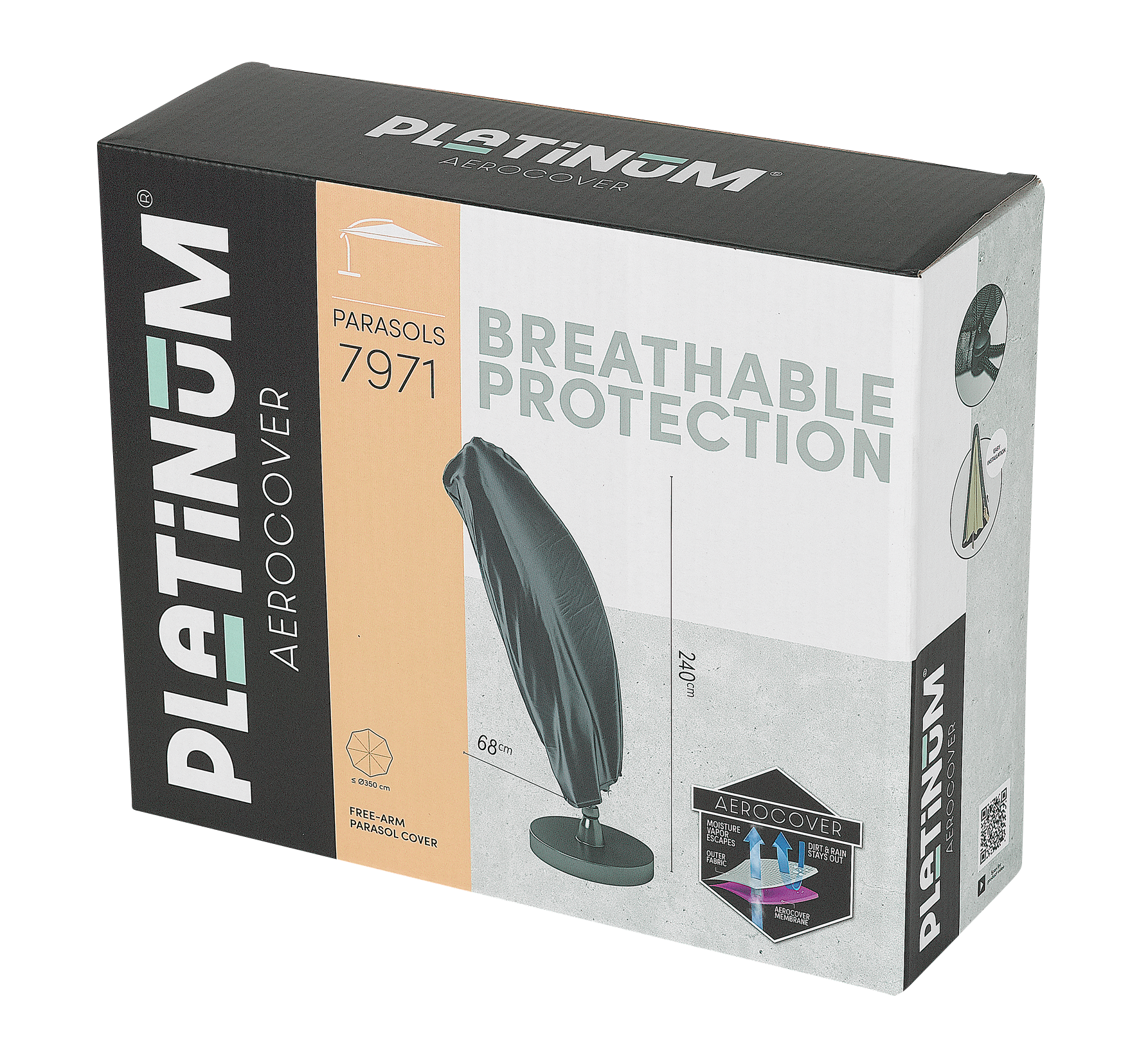 Schutzhülle Schirm 240x68cm