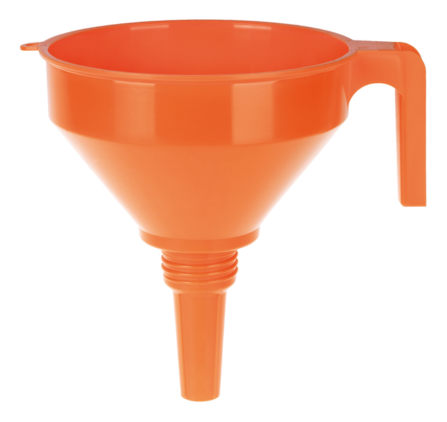 Trichter PE mit Sieb 160 mm