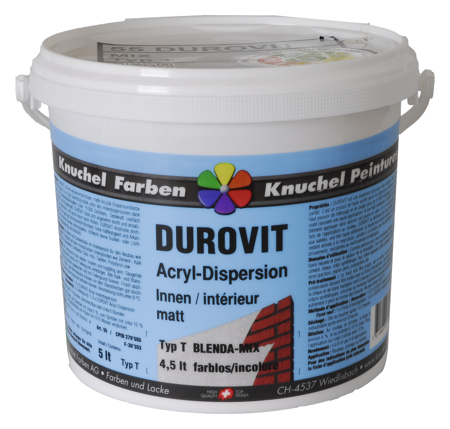 Durovit-Mix 5 l transparent