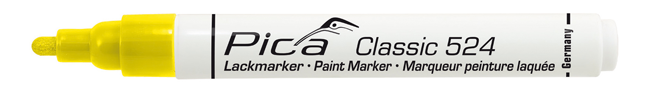 Industrie Lackmarker 524 gelb