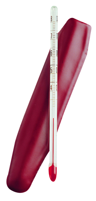 Joghurtthermometer mit Etui
