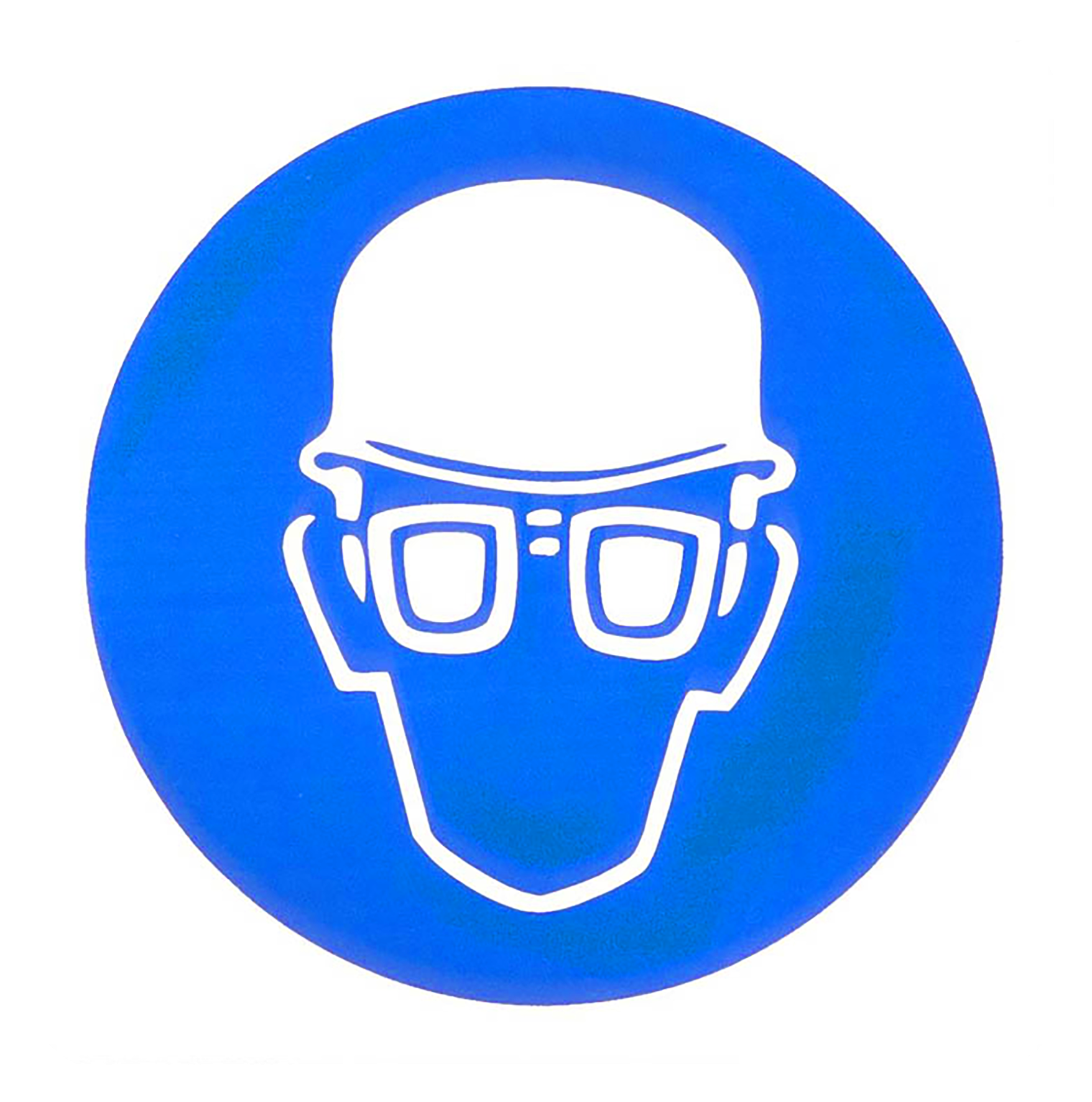 Schild AUGENSCHUTZ Kun 152x152