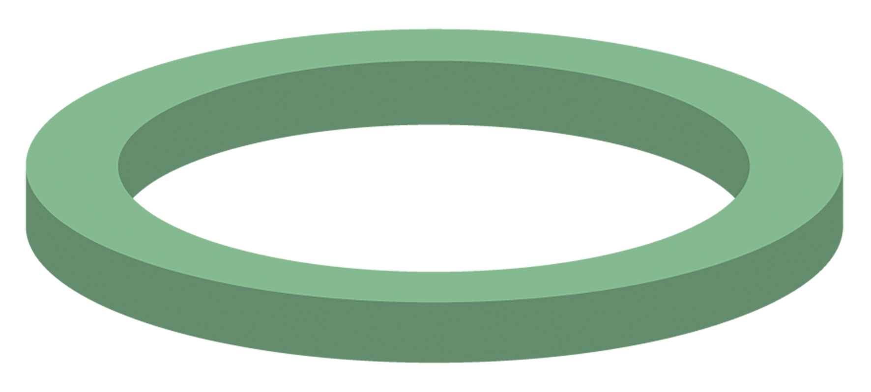 HD Ring 10Stück 44x38x2mm