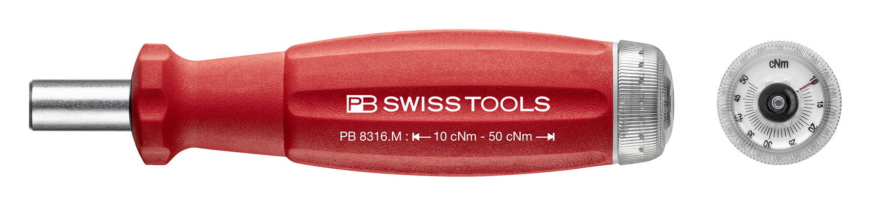 Drehm. Griff PB 8316.M10-50cNm