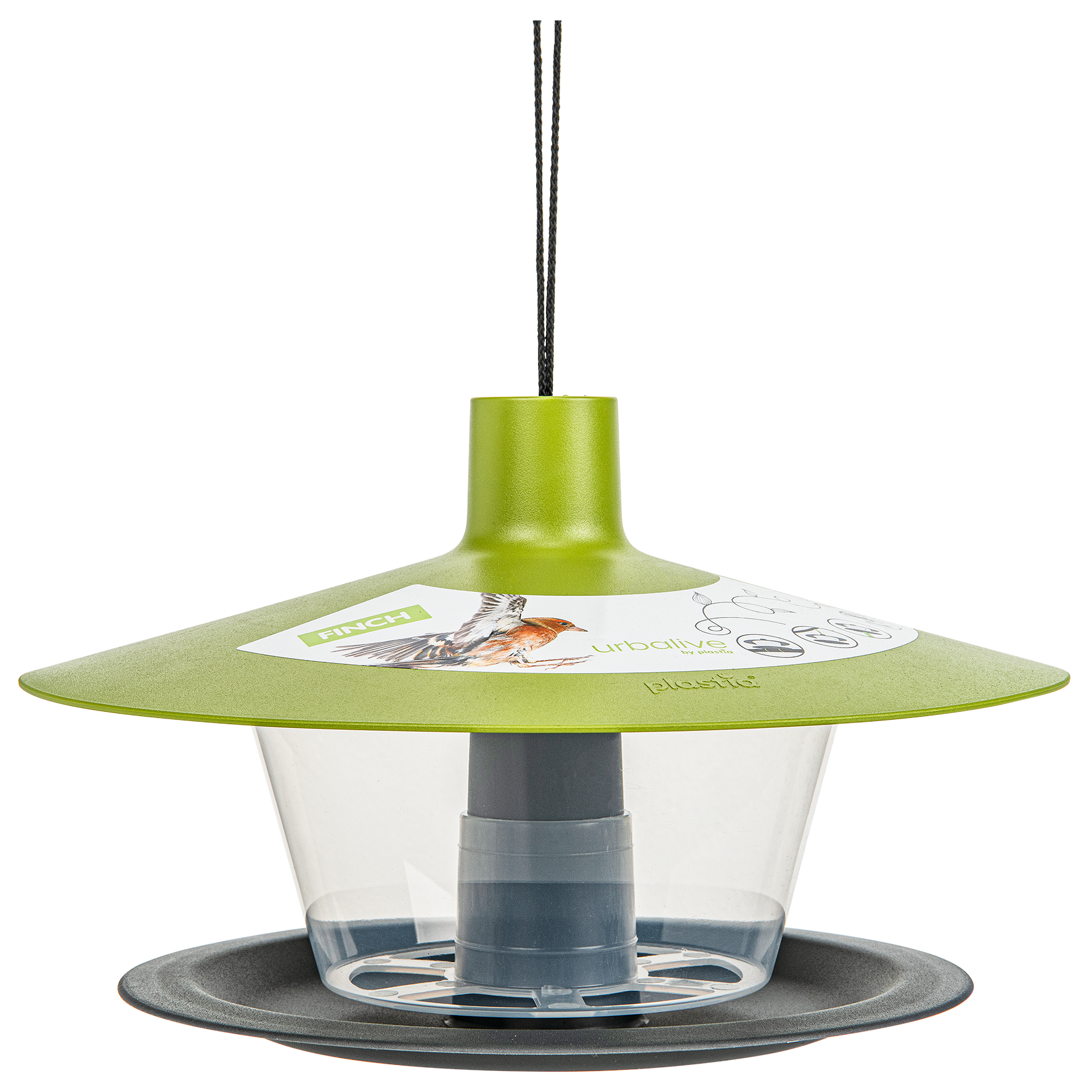 Vogelfutterhaus Finch ø18 grün