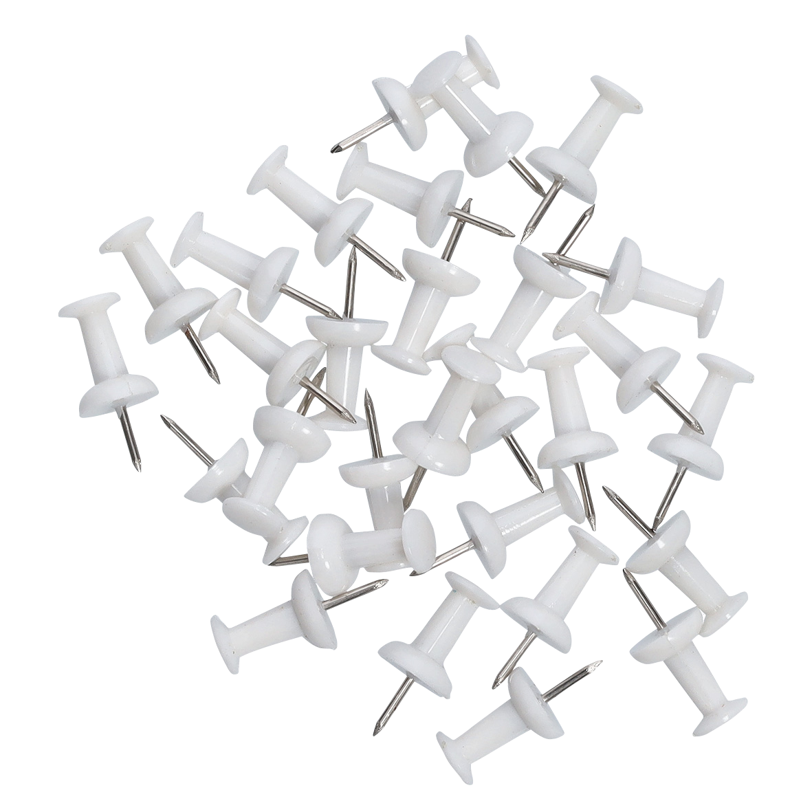 Pinnadeln 25tlg. Weiss