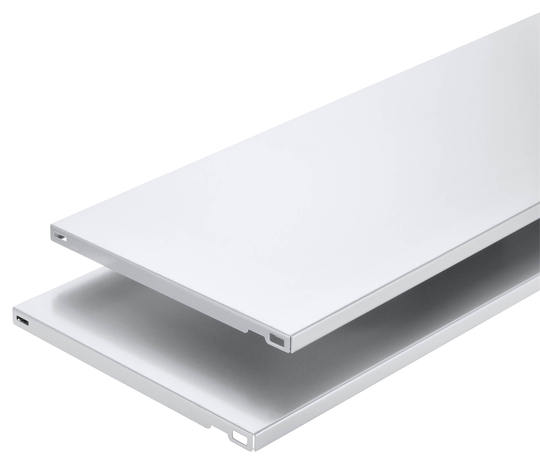 Stahlfachb. grau 80x30 2 Stück