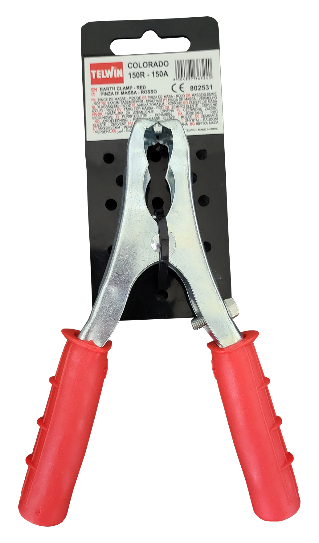 Masseklemme 150 A rot