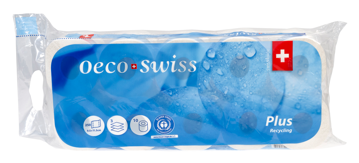 WC-Papier Plus 3-lagig 10x