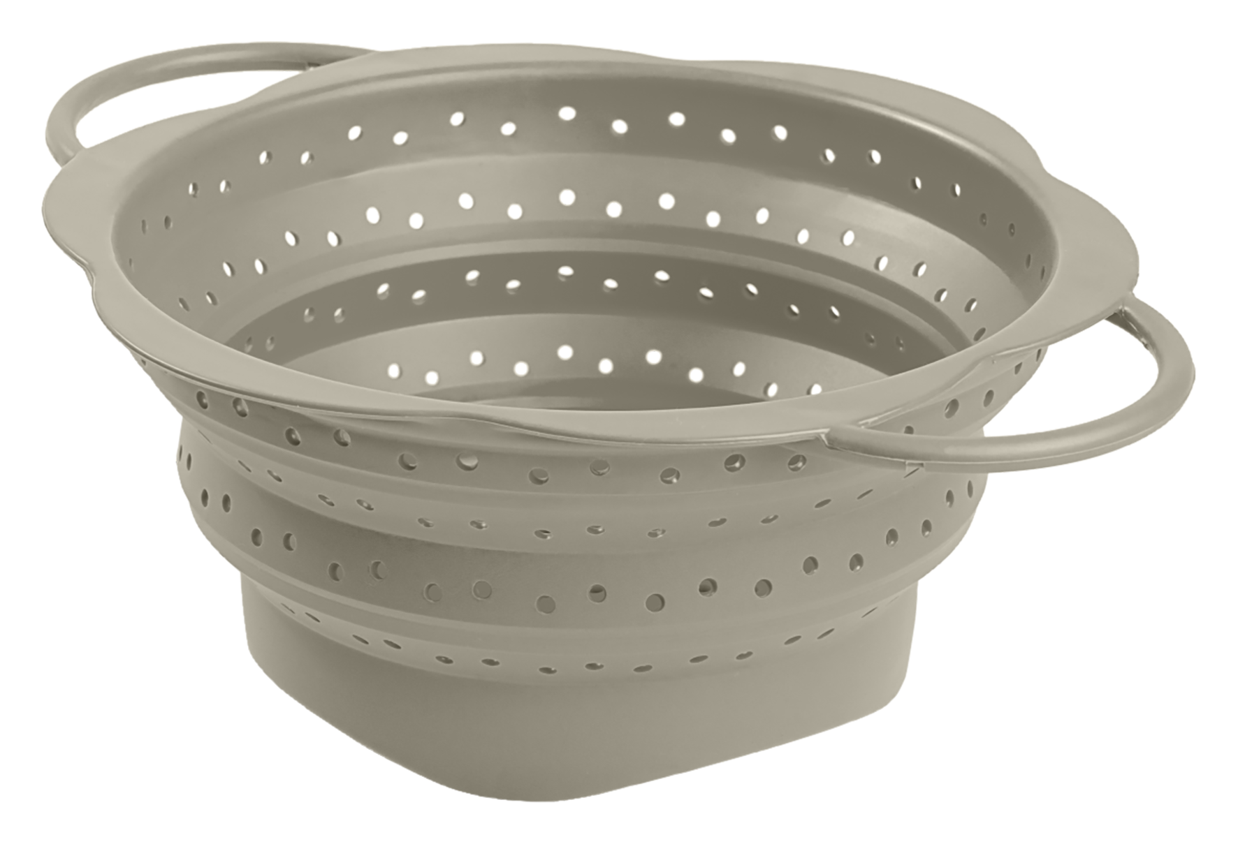 Faltsieb M 28x22.5x10 cm taupe