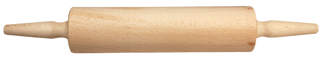 Teigroller Holz 43cm