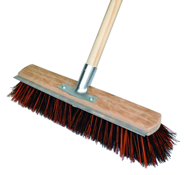 Outdoorbesen 40 cm mit Stiel