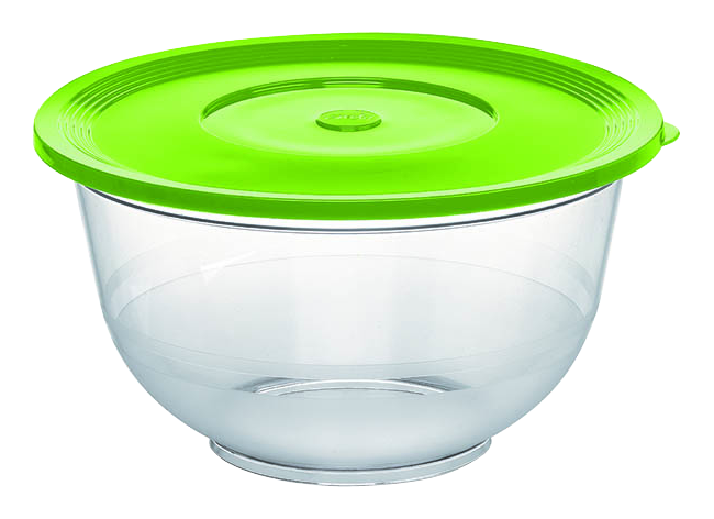 Salatschale m.Deckel grünø26cm