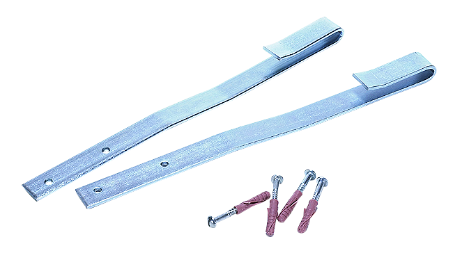 Gitterrostsicherung Stahl verz.