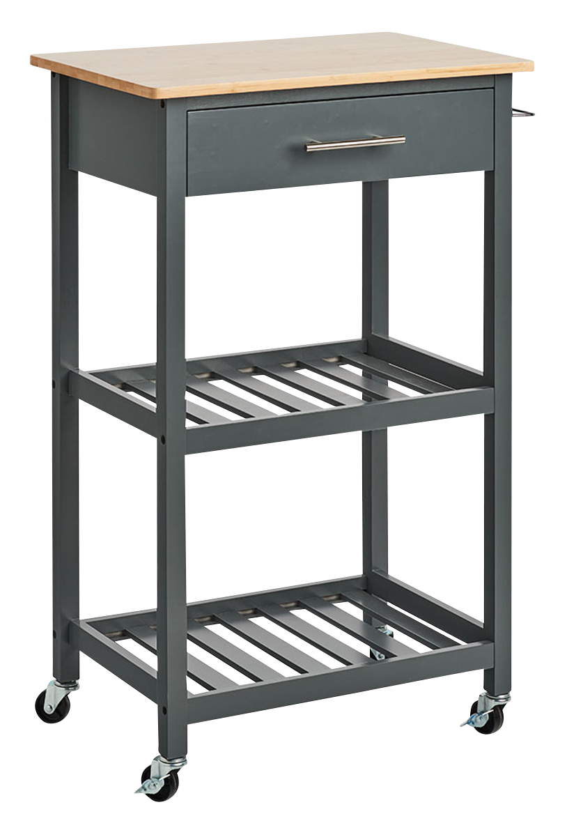 Küchenrollw.Bamboo grau 58x40