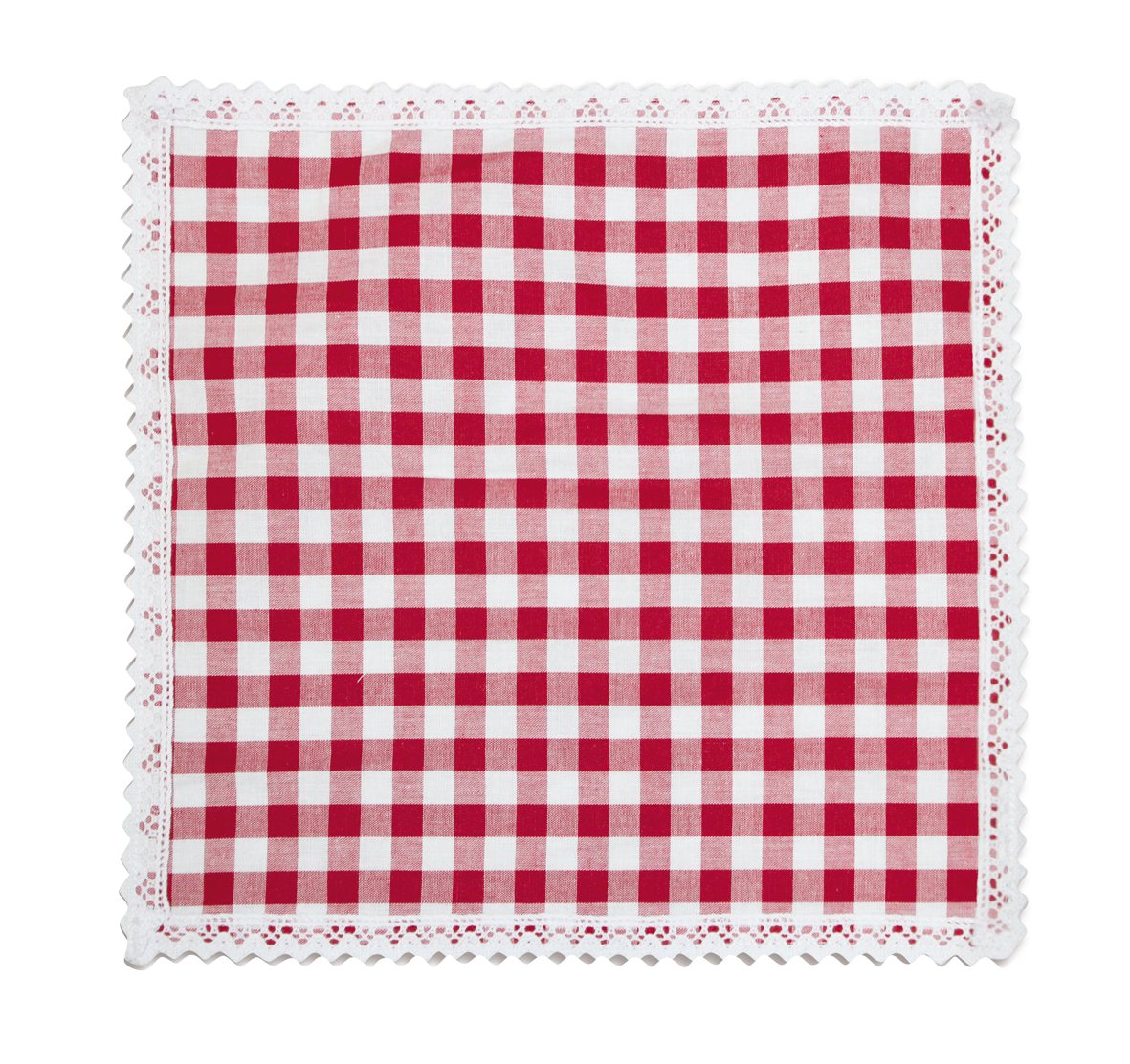 Serviette Vichy rot ws 2 Stk.