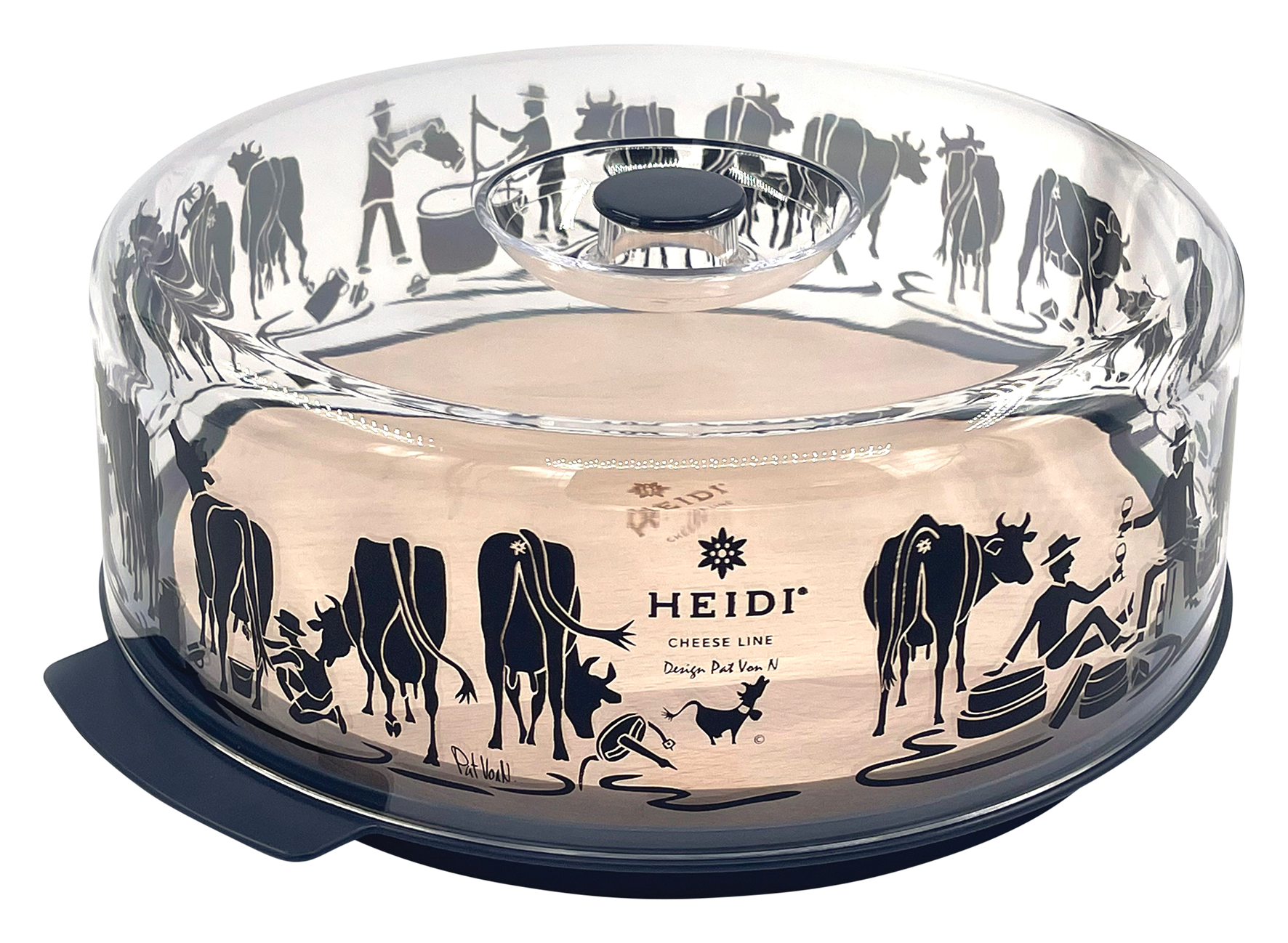 Käsebox Kühe auf Weide 26x10