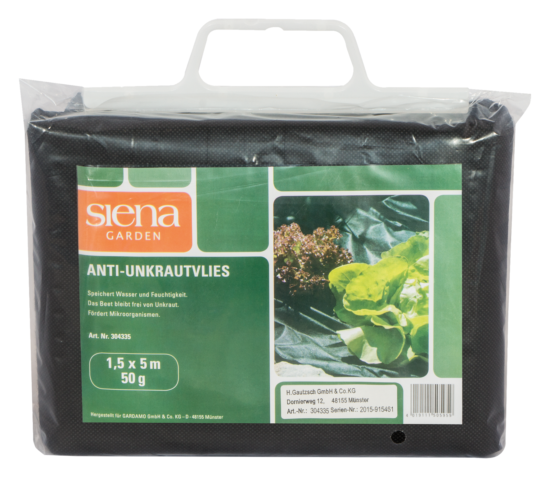 Unkrautvlies 1.5x5 m 50 g/m²