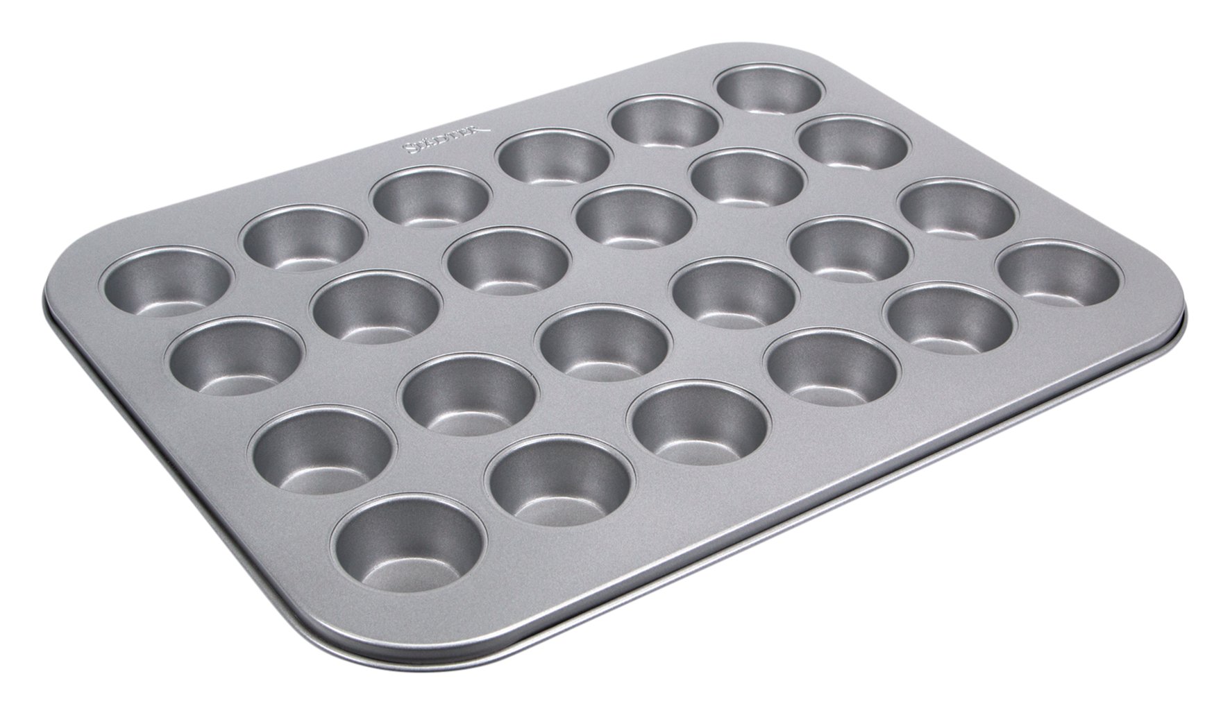 Muffinblech35x27cm24er silber