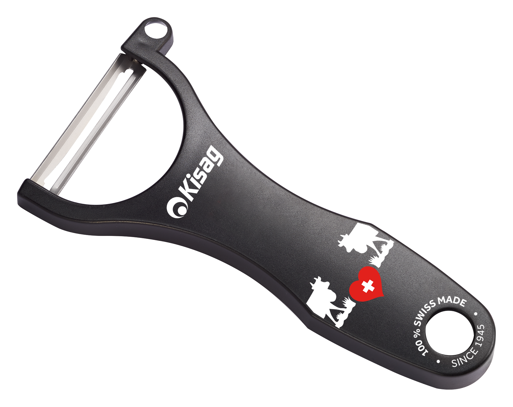 Sparschäler Kühe schwarz