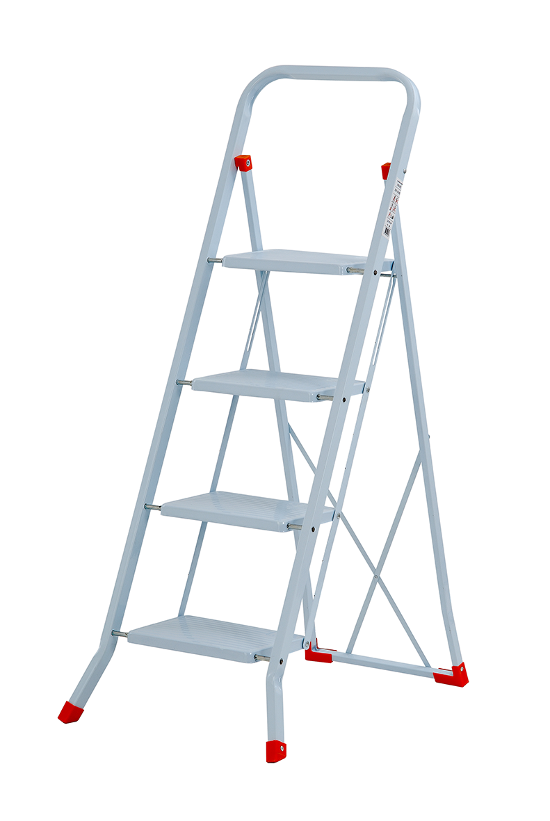 Klapptritt Stahl 4 Stufen