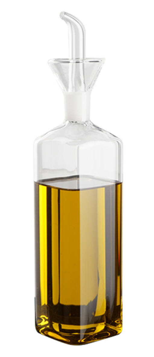 Ölflasche Glas eckig 500ml