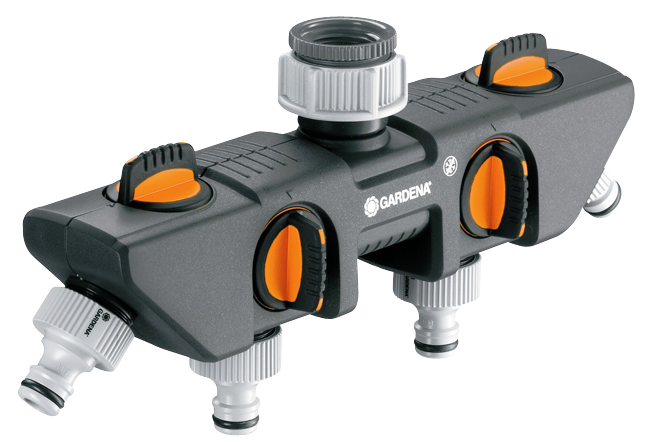 VierWegeVerteiler IG 3/4" 1"