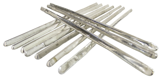 Reinzinnstangen 9 mm