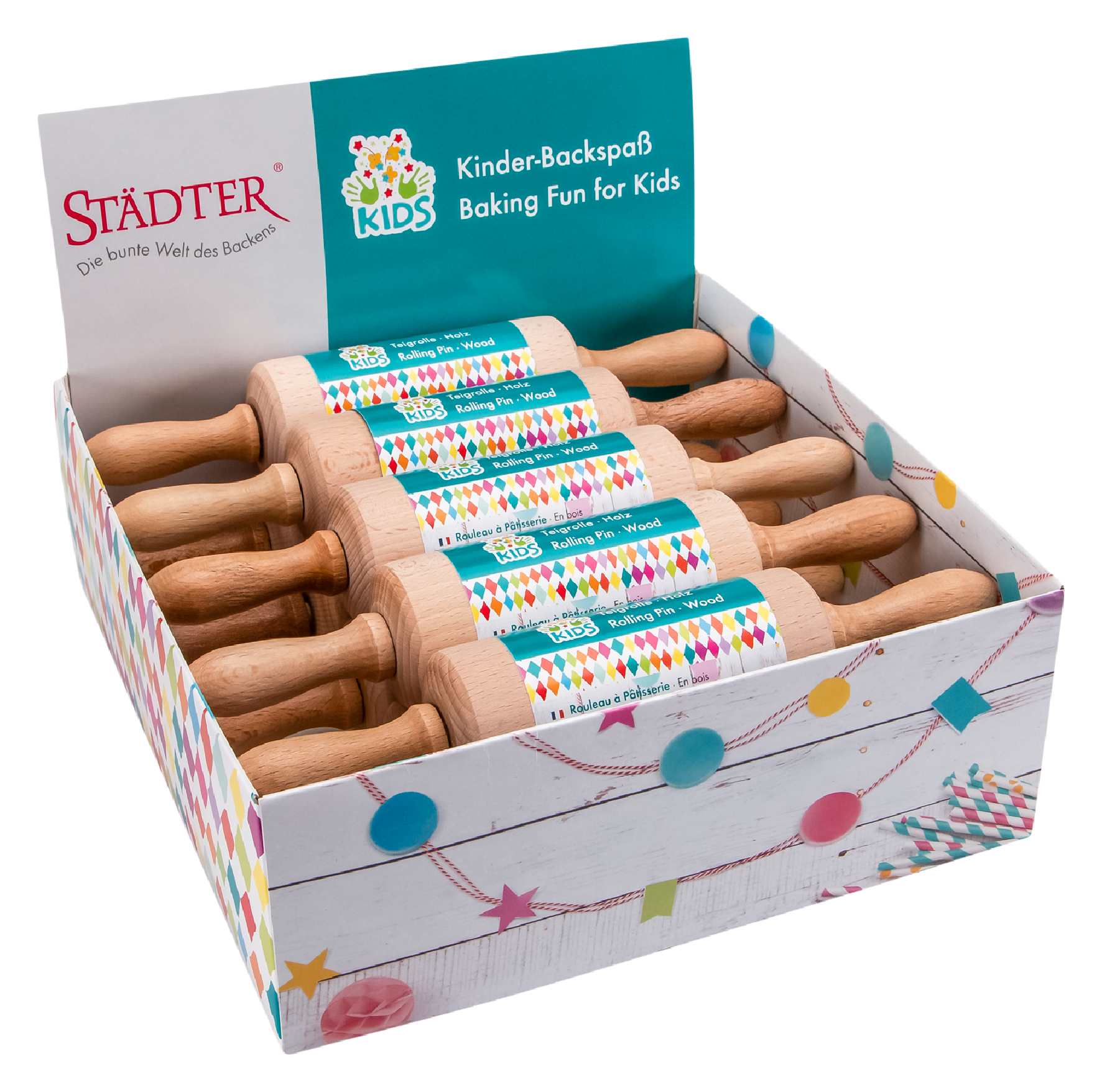 Teigroller KIDS 10 cm Buche