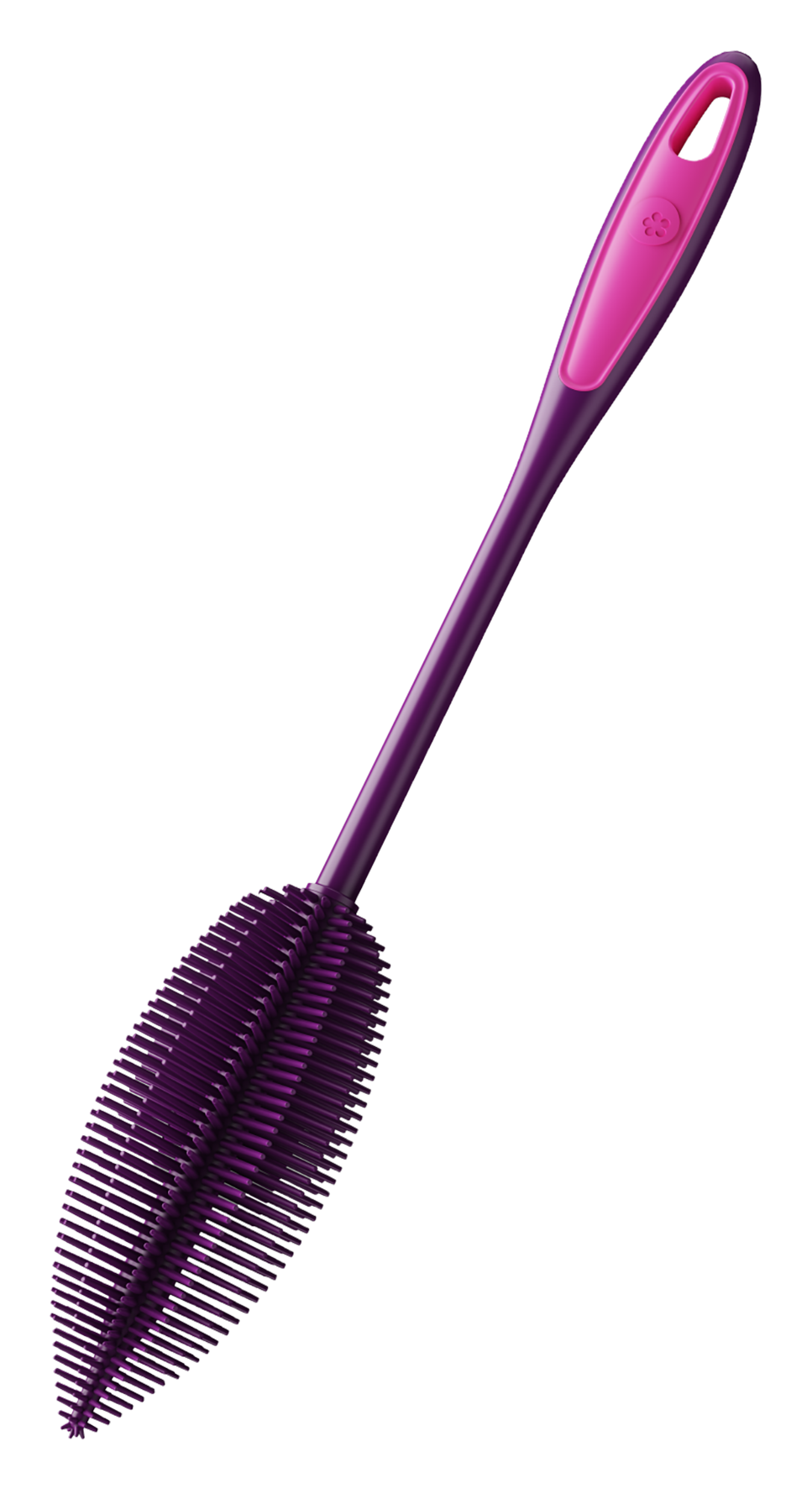Flaschenbürste 36 cm lila