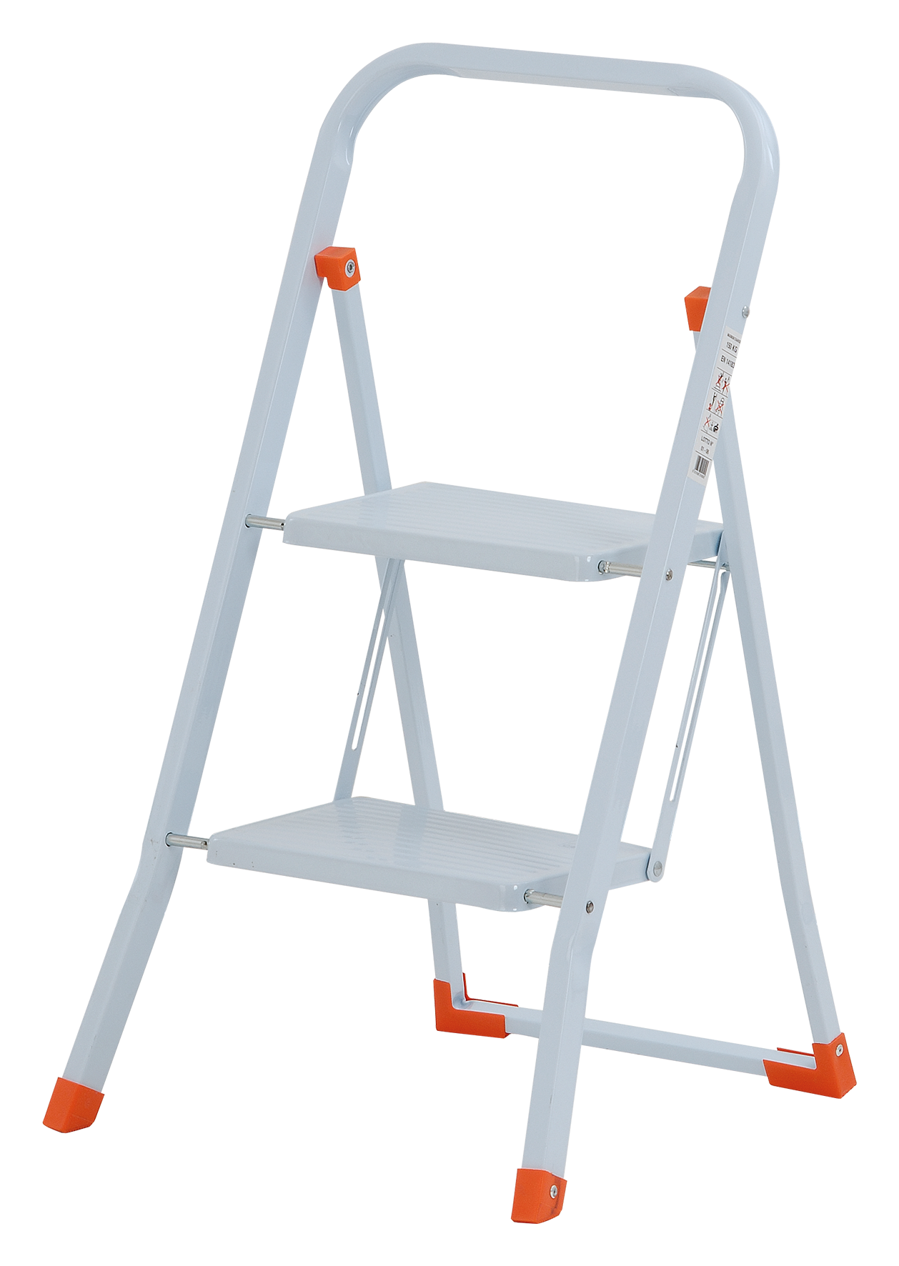 Klapptritt Stahl 2 Stufen