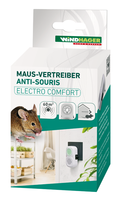 Mausvertreiber Electro 60m²