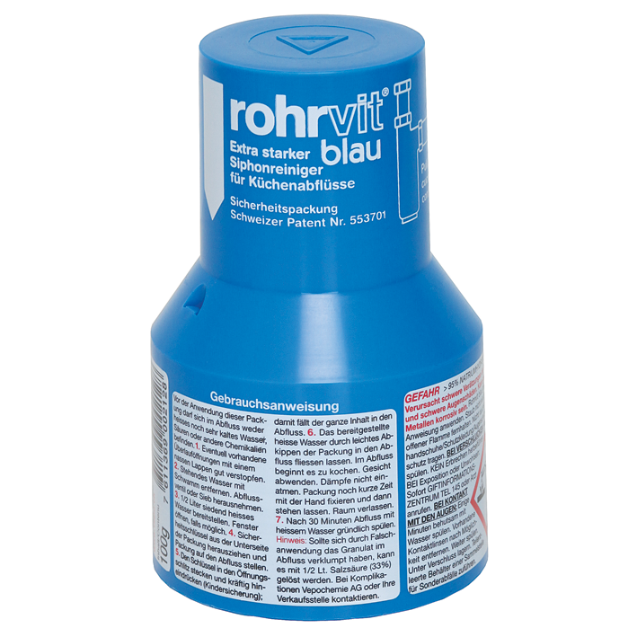 Abflussreiniger blau 100g