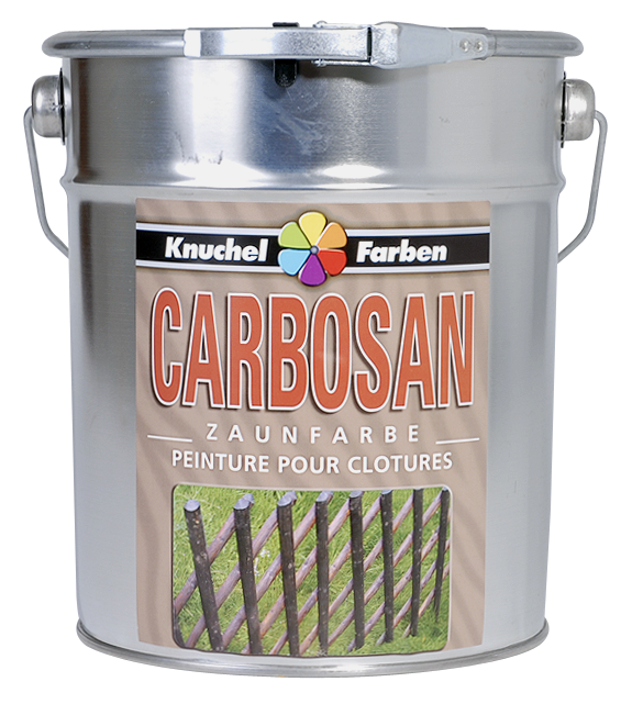 Zaunfarbe Carbosan 5 l braun