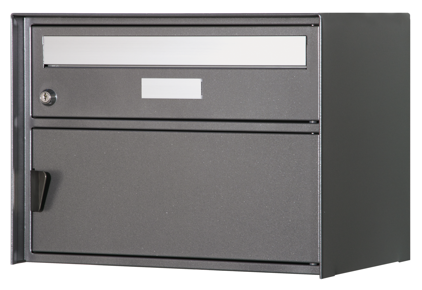 Briefkasten Genève dunkelgra