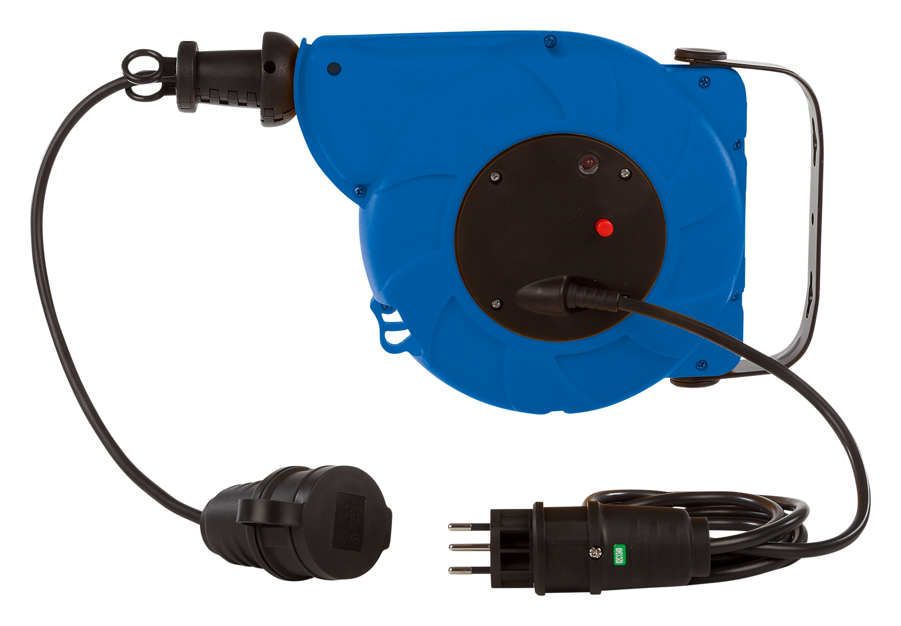 Kabelaufroller 3x1.5 5m bl/sw