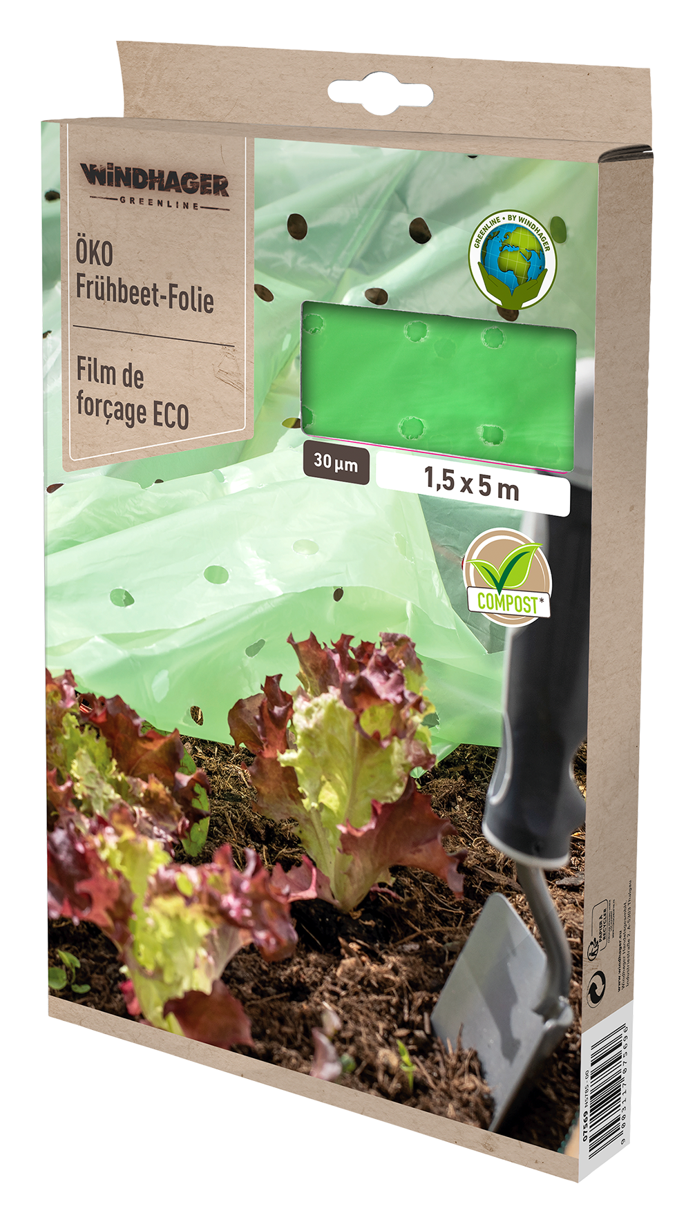 Frühbeet-Folie 5x1.5m