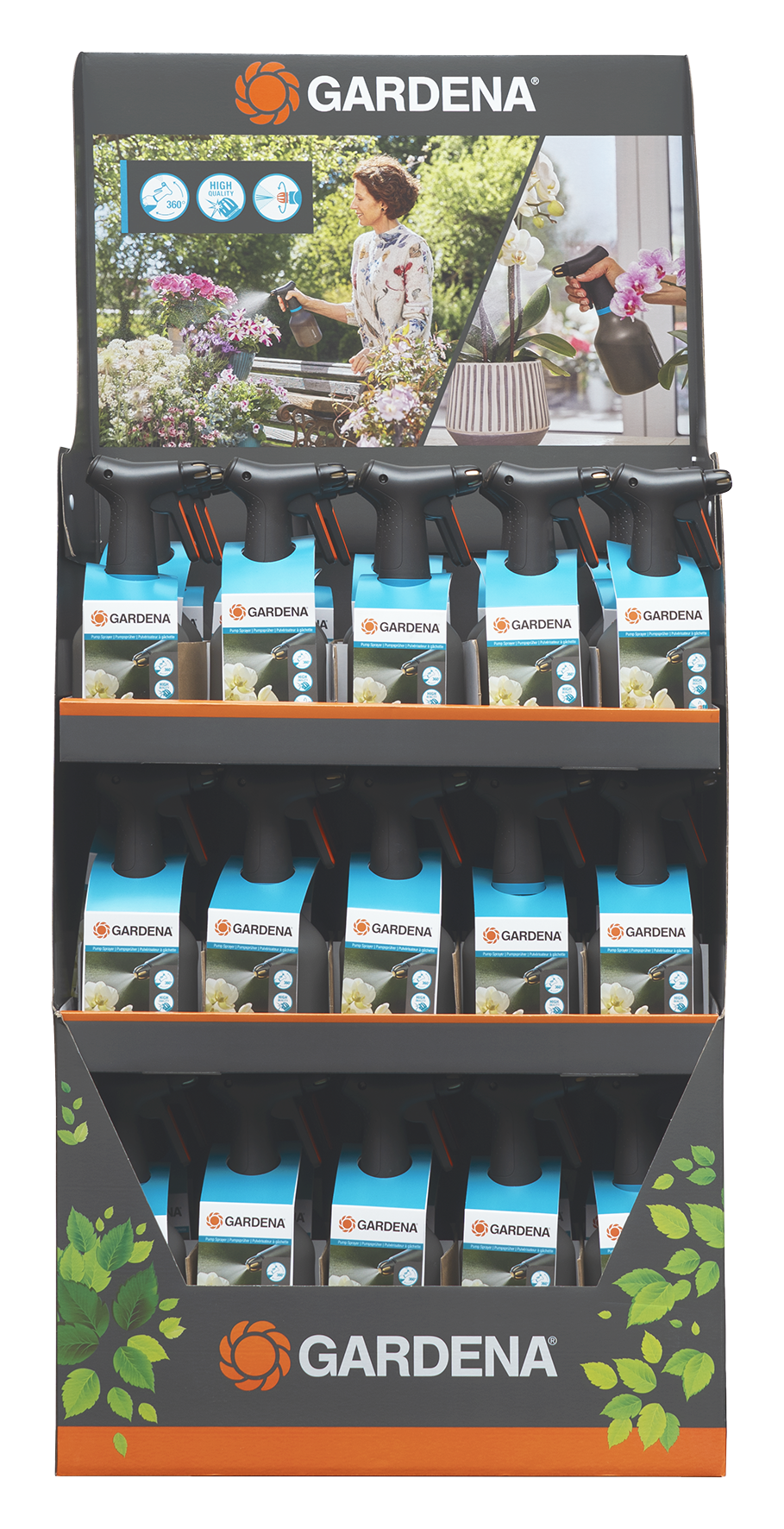 Pumpsprüher 0.75 l Display