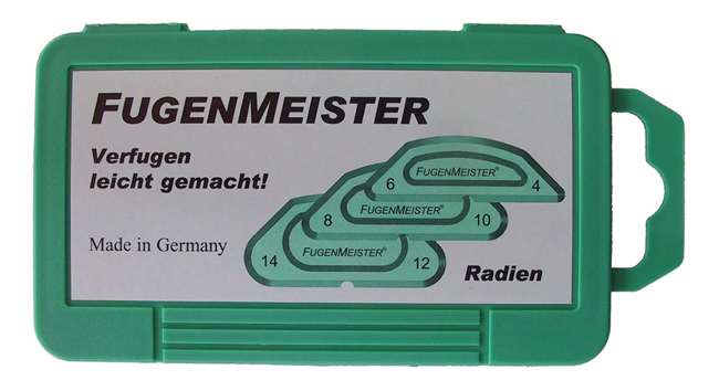Radienschablone Fugenmeister
