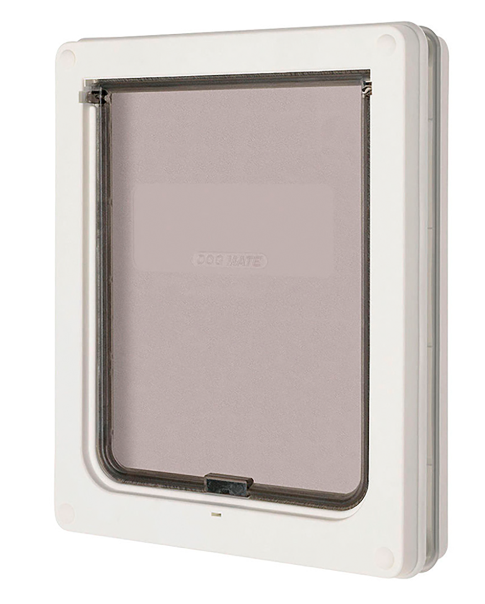 Hundetüre 2 Wege Verschl.weiss