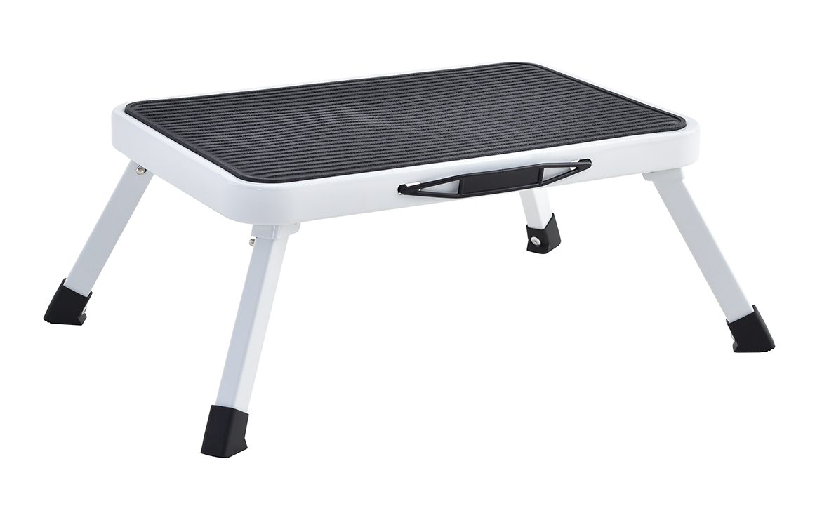 Klapptritt weiss 1 Stufe