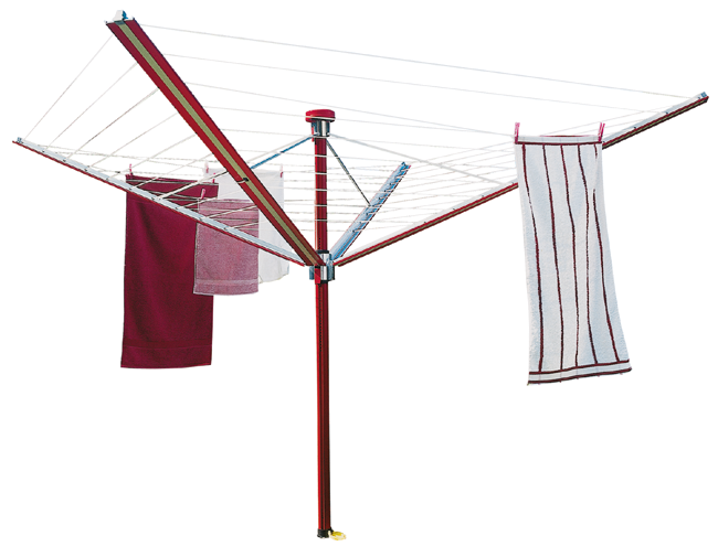 Wäscheschirm First Lady blau