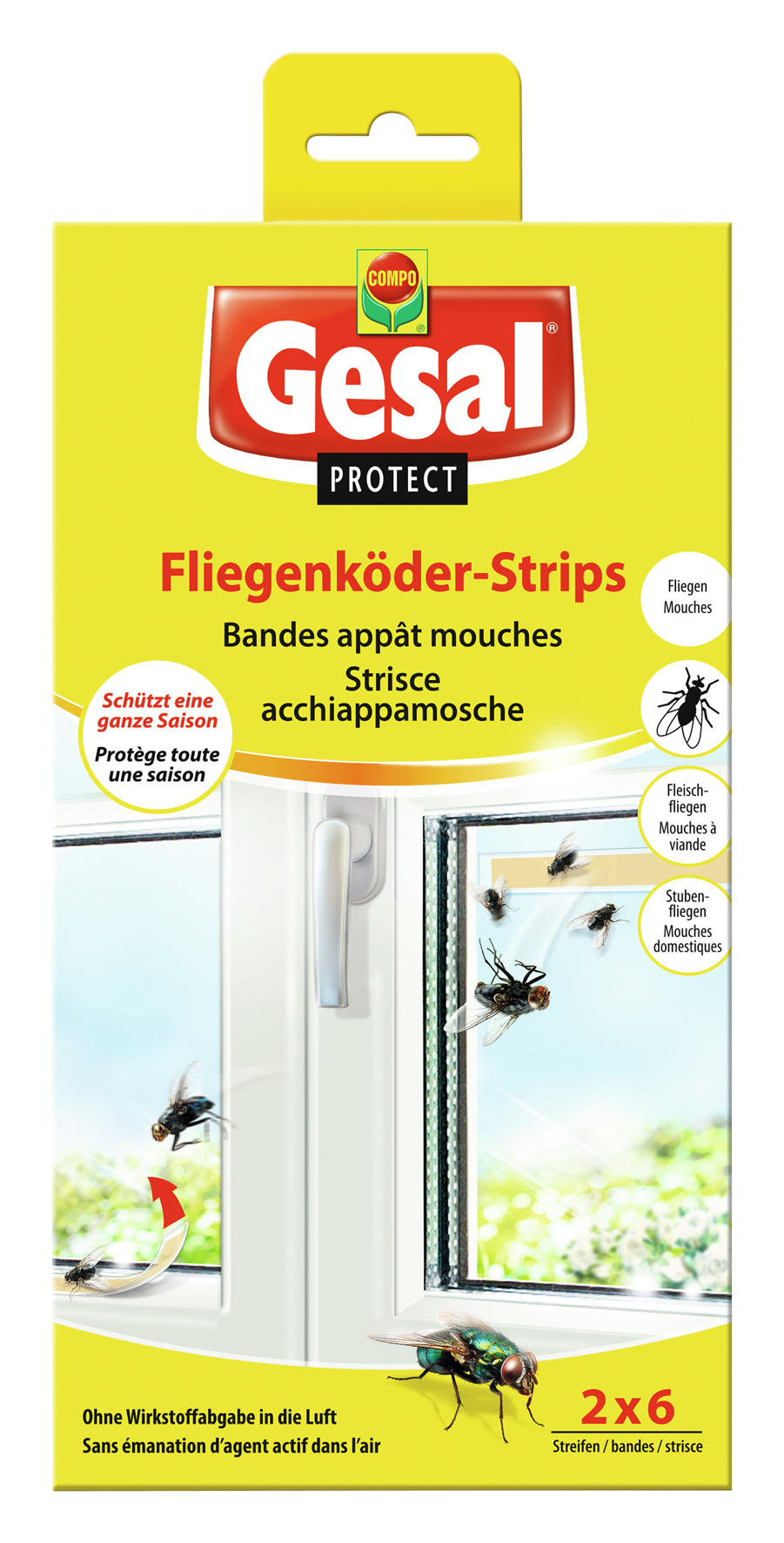 Fliegenköder 2x6St.