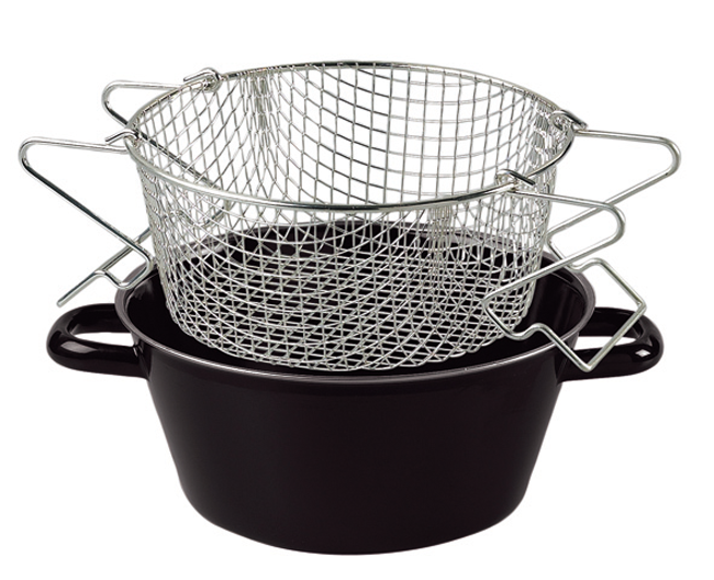 Pommes Frites Pfanne m. Eins.