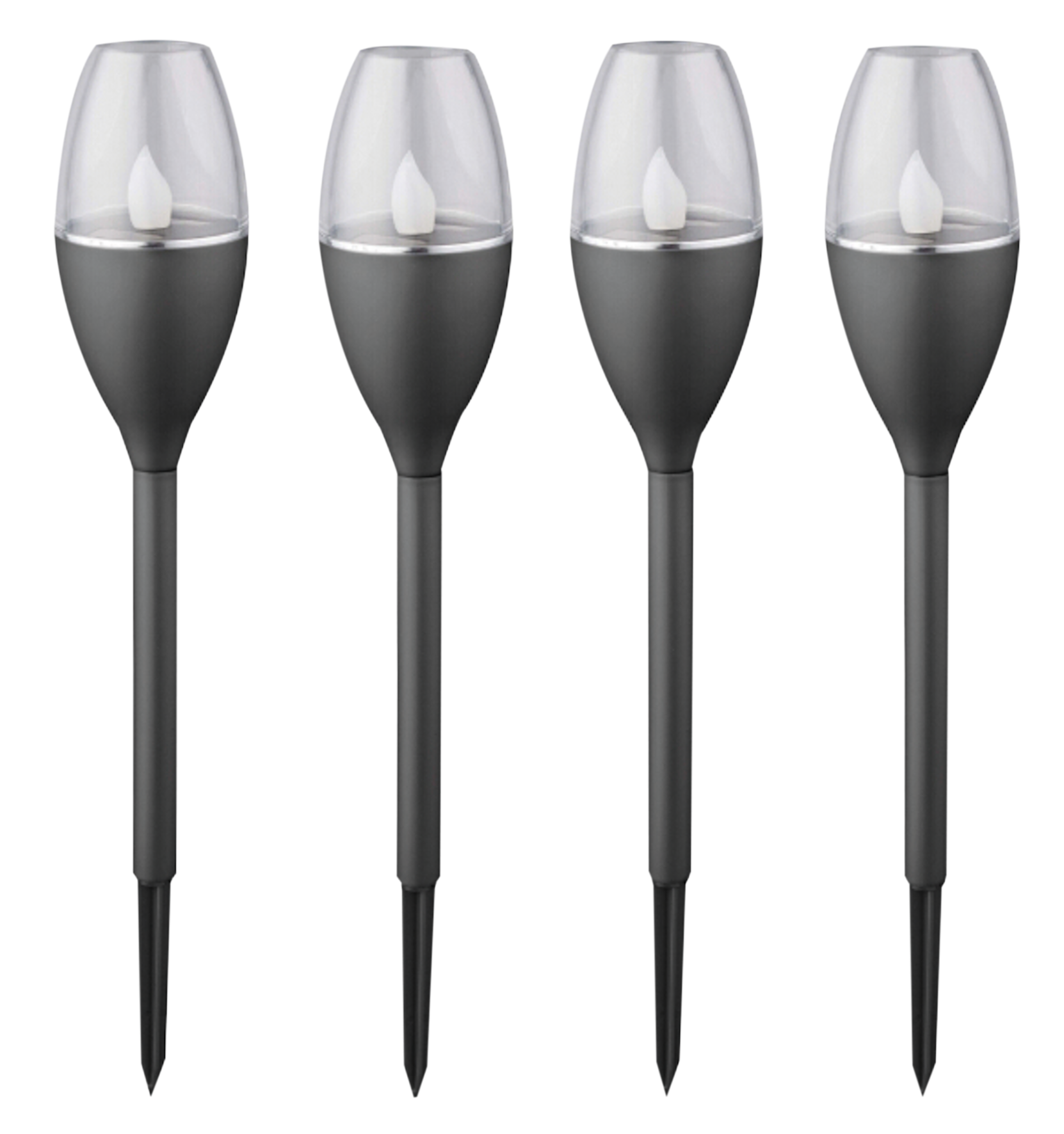 LED-Solarfackel Candle 37.7 cm