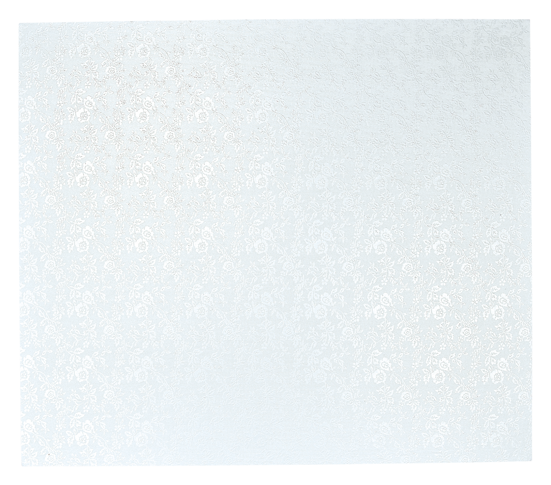 Kuchenplatte 45x35 cm weiss