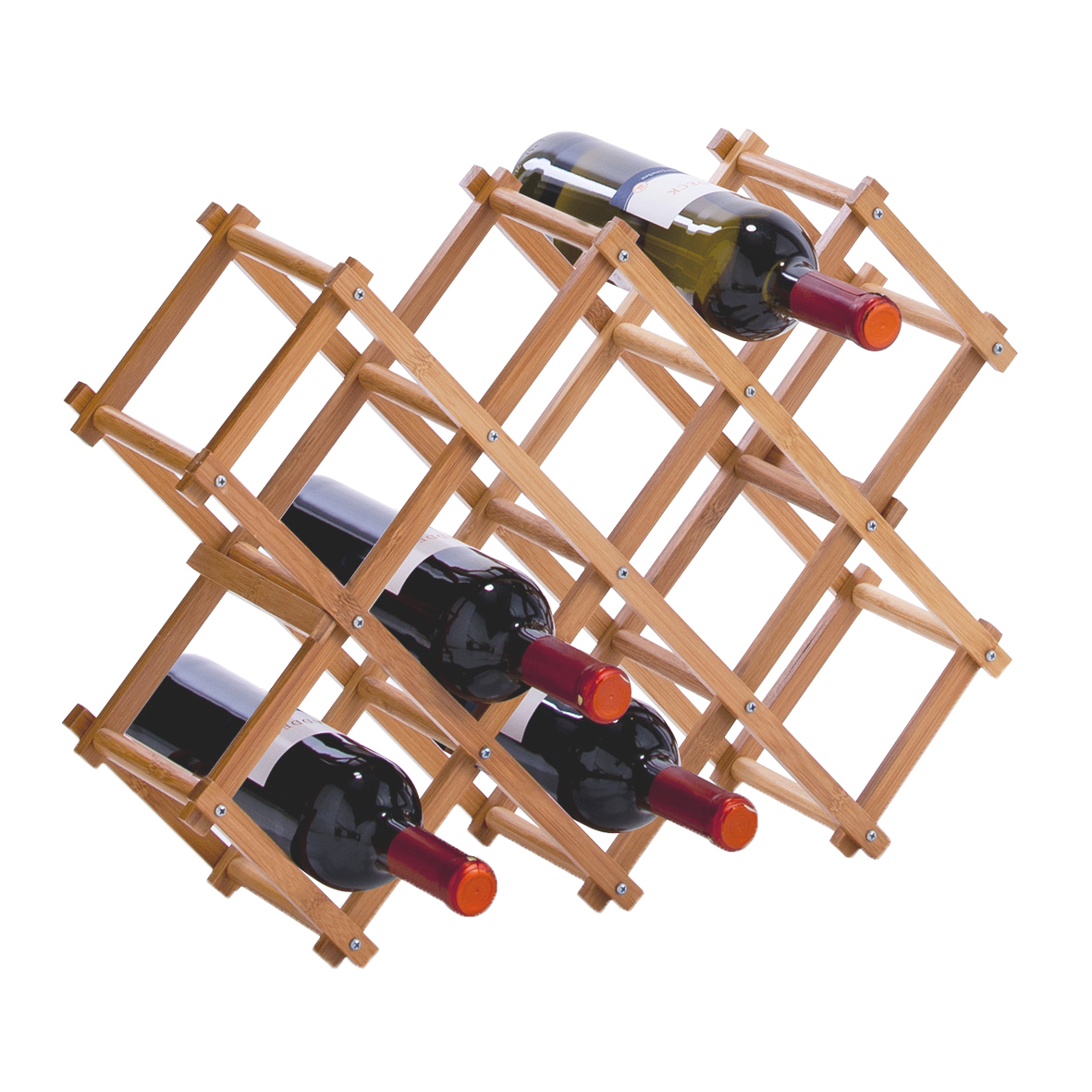 Weinregal 8Flaschen Bamboo