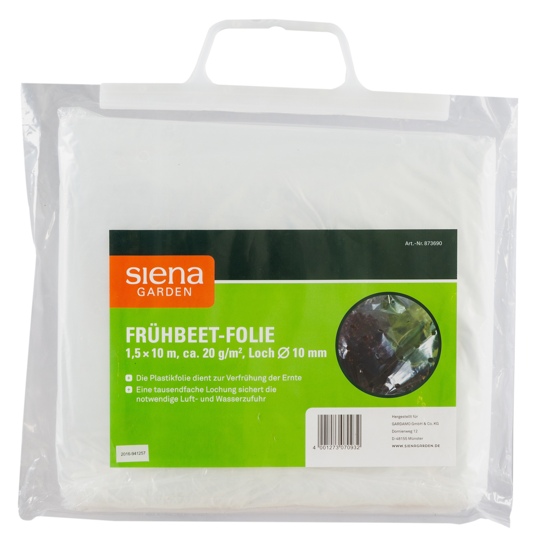 Frühbeetfolie 1.5x10 m 20 g/m²