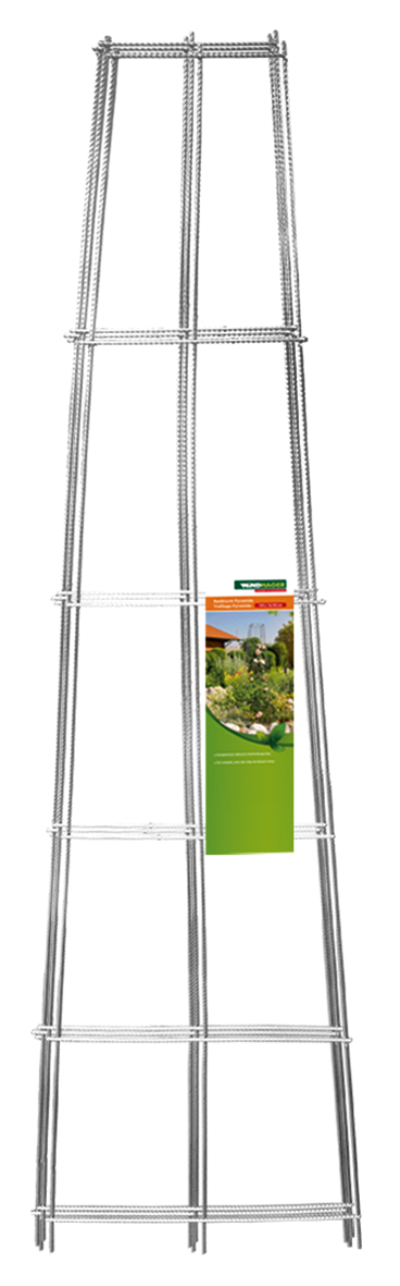 Rankturm Pyramide 40x40x144cm