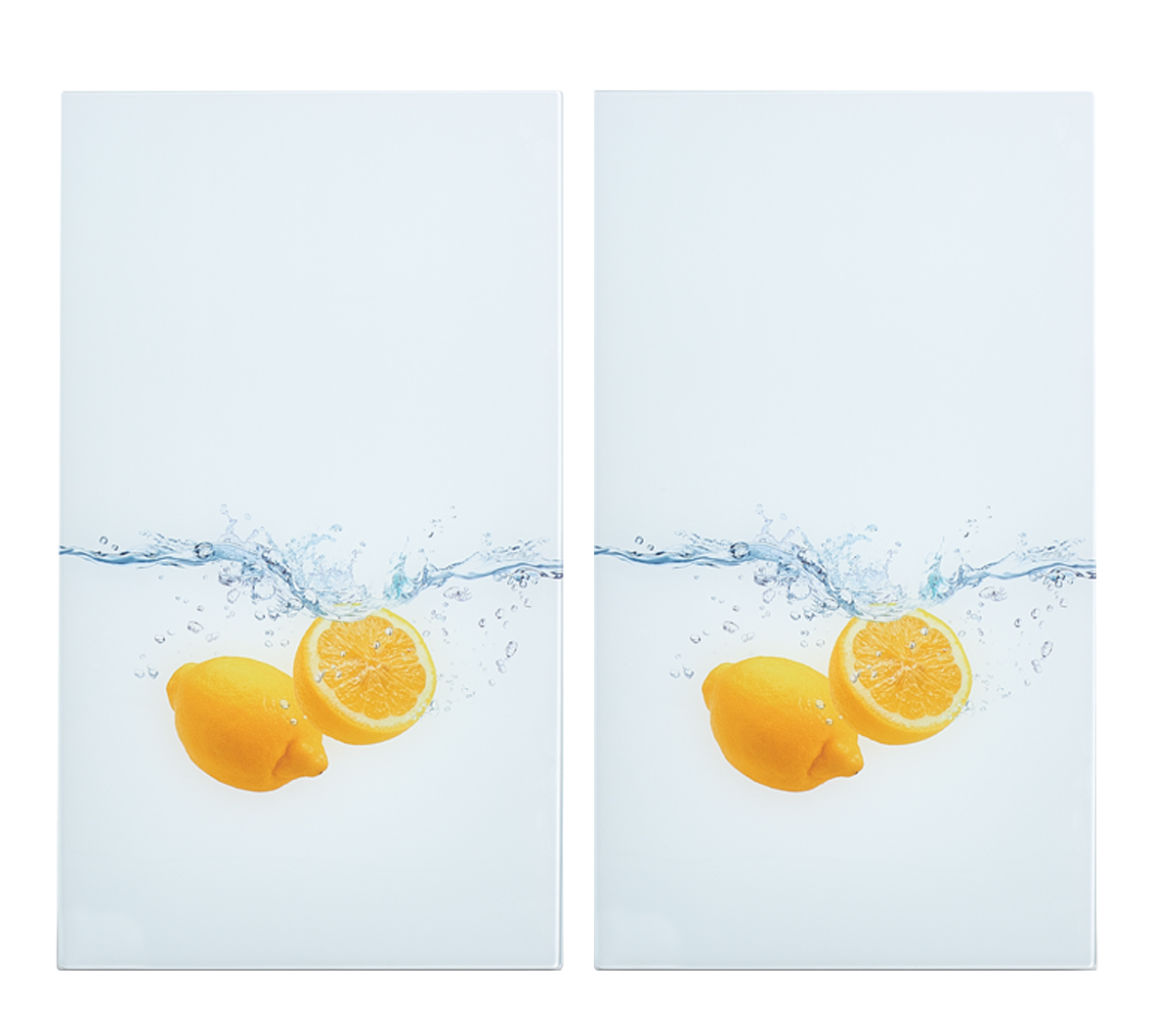 Herdabdeckpl. Lemon Splash 2St